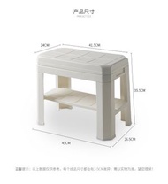 全城熱賣 - A247 日式 換鞋凳 储物凳 可坐式小鞋櫃 試衣間鞋架 穿鞋凳子 床尾凳 疊凳 凳子 玄關櫈 鞋架 (附收納格)