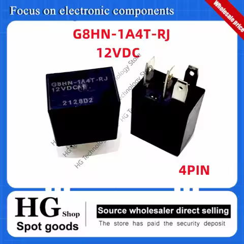 G8HN-1A4T-RJ relay 1-5PCS/Lot Original G8HN-1A4T-RJ 12VDC 4PIN G8HN-1A4T-RJ 12V 4-pin relay For auto