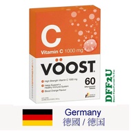 DFF2U VOOST Vitamin C 1000mg Effervescent Tablets 60 Pack