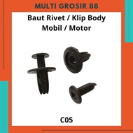 MG88 Body Clip C05 Universal Car Rivet Bolt Button Clip Cover Trim Door Panel