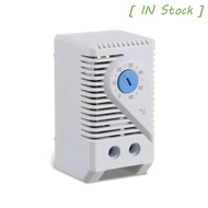 [ IN STOCK ] Thermostat Compact KTO011 KTS011 DIN Rail Normal Open Close Cabinet Mechanical Thermore