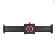 Andoer 40cm/16inch Aluminum Alloy Camera Track Slider Video Stabilizer Rail for DSLR Camera Camcorde