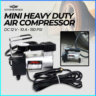 COD OTOHEROES Mini Heavy Duty Air Compressor DC 12V 150 PSI / kompresor mini angin mobil listrik pak