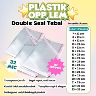 (DOUBLE SEAL! THICK!) OPP Plastic Glue 7x23/8x23/9x23/10x23/11x23/12x23/13x23/14x23/15x23/16x23/17x2