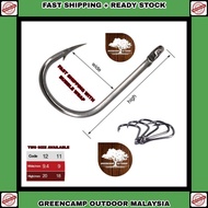 Mata Kail TAJAM MURAH Pancing Umpan Ikan Jig Casting Soft Plastic Lure Fishing Joran Rod Tali Pancing UDANG FISH HOOK