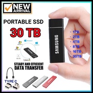 SSD Samsung External Hard Disk Drive 16TB/30TB  USB3.0 Hard Disk Portable 8TB Portable Hard Drive   