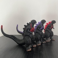 Godzilla Moive ตุ๊กตาขยับแขนขาได้ Shin Godzilla ดอกบัวแดงรุ่น17Cm 3สีมอนสเตอร์นุ่มกาวไดโนเสาร์ Kids Toys ของขวัญตุ๊กตาขยับได้