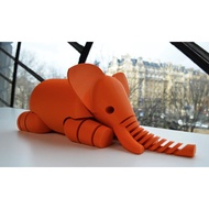 Cuero Articulated Elephant V2 Cute Elephant Toy Toy Large Elephant Children's Toy Flexible Articulat