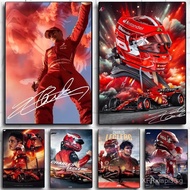 COD F1 C - Charles Leclerc Poster Print Bedroom Home Club Wall Decoration,No Frame Canvas Painting G