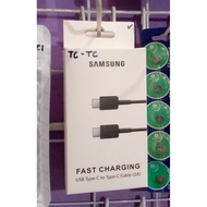 Samsung Type C to Type C Cable TC to TC Type-C Charger Max 45W