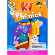 [Pelangi] Bright Kids Series - K1 Phonics (Age 4-6) Tadika Taska Kindergarten Buku Aktiviti Fonetik 