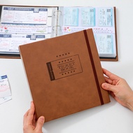 High-Speed Rail Ticket Ticket Movie Ticket Air Ticket Bill Storage Book Collection Book Clip Travel 