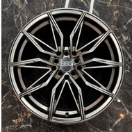 New Sport Rim BBS 17INCH 17X8JJ ET38 8H100/114.3 / 10H100/114.3 HYPER BLACK (PRICE FOR 1 SET)