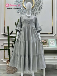 Gamis salvina ys abdt pull bordir