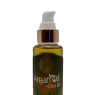 ALNOOR ARGAN OIL + OLIVE OIL 120ML ,MINYAK Two Natural Oils ARGAN + ZAITUN