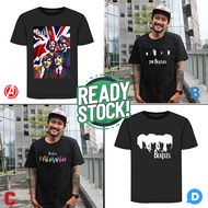 KATUN The Beatles T-Shirt Casual Unisex T-Shirt Cotton Material Casual Unisex T-Shirt 100% Cotton Si
