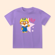 Pororo The Little Penguin Kids T-Shirt Unisex Boys Girls Tops Custom Name POR-02B