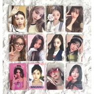 (FREE NORMAL MAIL) kpop ggs official aespa ive mine gidle 2 i feel lesserafim easy unforgiven photocards pobs pcs