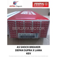 READYSTOK AS SHOCK BREAKER DEPAN SUPRA X LAMA KEV FEDERAL PARTS ORIGINAL
