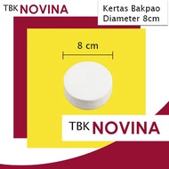 [500 Pcs] 8cm Bakpau Paper Pao Bakpao bapao pao Steamed Base Bakpau Paper