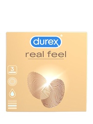 DUREX REAL FEEL CONDOMS 3'S