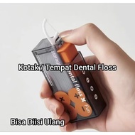 [Dental Floss Box] Dental Floss Storage Container Travel Dental Floss