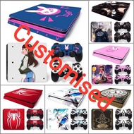 Customised PS4 skin, for PS4 slim/pro