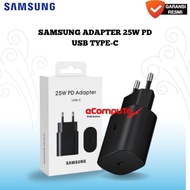 SAMSUNG ADAPTER 25w PD USB TYPE C SAMSUNG TYPE C TO C 25W SUPER FAST CHARGING 25 WATT CHARGER/