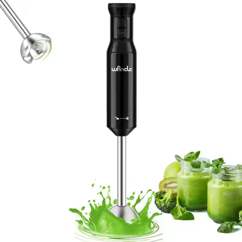 Hand Blender, Immersion Blender with 2 Mixing Speed, Electric Handheld Mixer Portable Stick Mixer wi