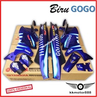 HLY YAMAHA Y125 Y125Z Y125ZR 125Z COVERSET COVER SET BODY COVER BIRU GOGO