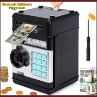 【SG】Electronic Kids Piggy Bank Money Box Saving Box with Password Digital Coin Bank Organizer Cash B