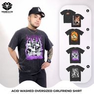 Customized GF Shirt - Girlfriend T-shirt - Acid Washed Oversized Shirt - Mugmania Ph