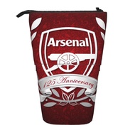 Arsenal F C Student Large Capacity Creative Telescopic Pencil with Pen Holder and Cup Bag
