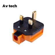 Heavy duty 3 pin socket plug Extention plug socket plug extension Soket plug 3 pin Kepala plug Elekt