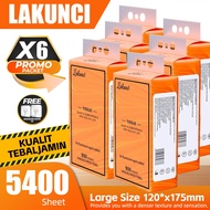 【6 PACKS Gift 2 hooks】Tissue hanging tissue tissue gantung tisu muka face tissue 5400 sheets 120mm*1