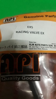 Valve in&exzos racing ex5 28,24