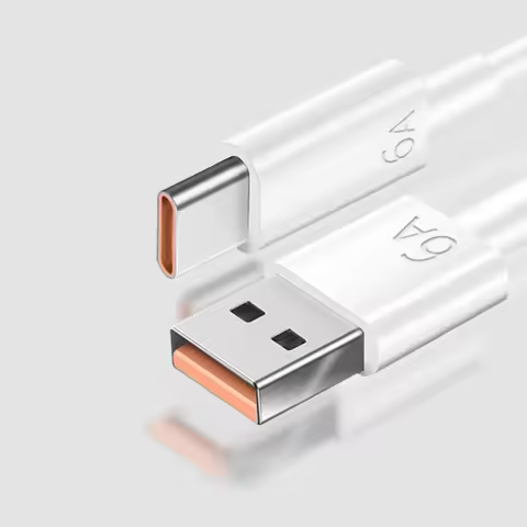 Original 66W Supercharge Type C USB Cable 1/1.5/2M 6A Super Charging Data Line For Huawei Mate 40 P4