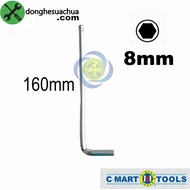C-Mart F0171-8 L-shaped 8mm ball head hexagon
