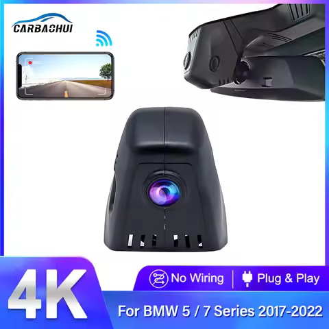 Dash Cam For BMW 5 Series 6 Series Gran Turismo 7 Series G30 G32 G11 Plug and play HD 2160P Car DVR 