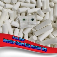 Busa filter reguler dobel klik mentol 1kg