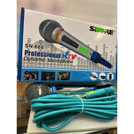 professional wired microphone sn-688 8meter wired