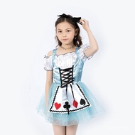 Carnival Show Skirt Show Party Alice Halloween Costume Party Carnival GLA8