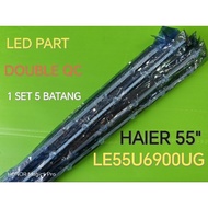 HAIER 55" LED BACKLIGHT NEW SET LE55U6900UG