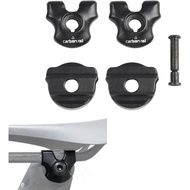 Bike Seatpost Clamp For Carbon Saddle Rails Adapter Oval Round Clip, 7×7mm/7×9mm Bicycle Seat Tube C
