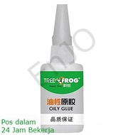 EnJO INSTANT ADHESIVE LIQUID GLUE/[TREE FROG] OILY GLUE/Tree Frog 502 50g Strong Super Glue Liquid/G