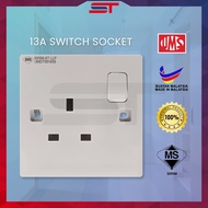 UMS 13A SWITCH SOCKET OUTLET / WALL SOCKET  SWITCHES SIRIM APPROVED