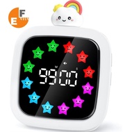 99-Minute Visual Countdown Timer Digital Visual Timer for Kids 19 Ringtones 9 Optional DIY Color Sta