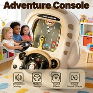 Driving Toy Game Console Kids Adventure Simulation Steering Wheel Racing