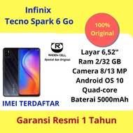 Infinix Tecno Spark 6 Go Ram 2/32 GB Handphone 4G Murah HP 4G Murah