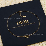 👏DIOR CD Garden 小蜜蜂頸鏈 有齊禮盒+禮袋 全實拍📸100%new🎁 迪奧 新款 choker 項鏈 necklace 飾品 生日禮物 gift 紀念日禮物 免運費 包郵 Carous